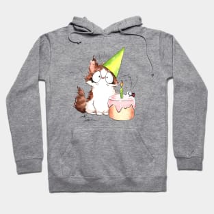 Birthday Cat Hoodie